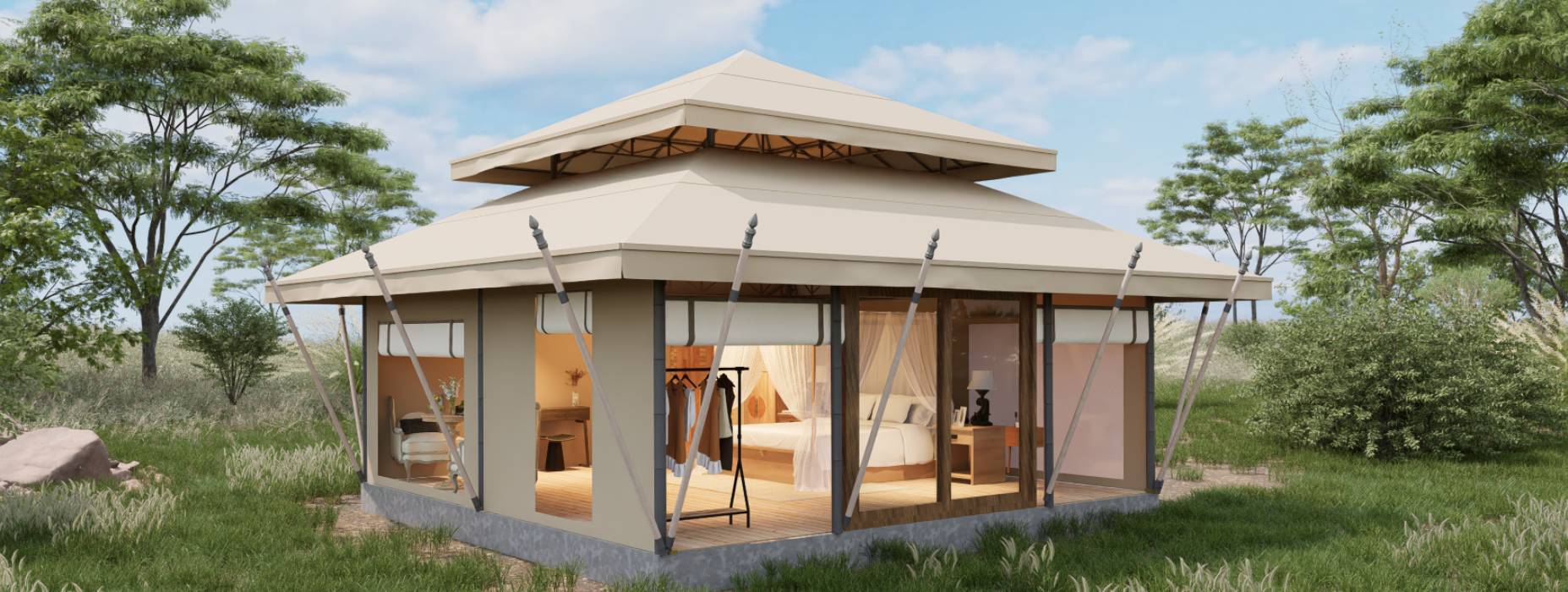 济宁户外野奢帐篷